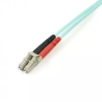 StarTech.com 3m (10ft) LC/UPC-LC/UPC OM4 daudzmodu optiskās šķiedras kabelis, 50/125µm LOMMF/VCSEL, 100G, zemi ievietošanas zudumi, LSZH