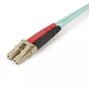 StarTech.com 5m LC/UPC-LC/UPC OM4 daudzmodu optiskās šķiedras kabelis, 50/125µm, 100G, zems ievietošanas zudums, LSZH