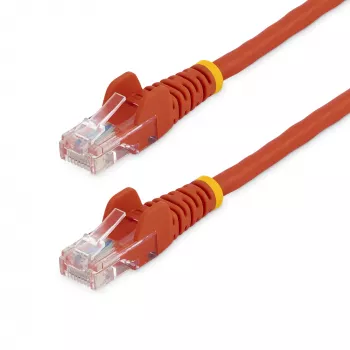 StarTech.com Cat5e Ethernet Patch Kabelis ar Snagless RJ45 Savienotājiem - 10 m, Sarkans