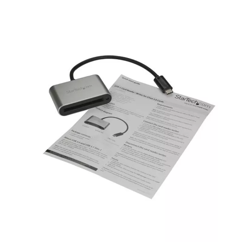 StarTech.com CFast 2.0 karšu lasītājs/rakstītājs USB 3.0 - USB-C