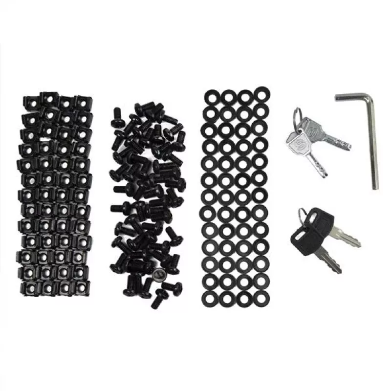 StarTech.com 4-Post 42U Serveru Rack Skapis, 19 collu Datu Rack Skapis Datoru / AV / IT Iekārtu Montāžai, Serveru Rack Korpuss ar Ritenīšiem, Pilna Izmēra Industriālā Tīkla Uzglabāšana