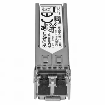 StarTech.com Cisco GLC-SX-MM-RGD saderīgs SFP modulis - 1000BASE-SX, 1GbE, daudzmodu šķiedra, LC, 550m, 850nm