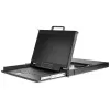 StarTech.com 1U LCD KVM konsole ar 17,3 collu HD monitoru, VGA, USB, 1920x1080, iekšējais tastatūras un skārienpaliktņa bloks