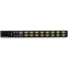 StarTech.com 16 Portu Rackmonta KVM Konsole ar 17 collu LCD Monitoru - 1U Integrēts KVM Slēdzis ar USB + VGA Atbalstu