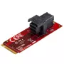 StarTech.com U.2 (SFF-8643) uz M.2 PCI Express 3.0 x4 savienotājkarte 2.5 inch U.2 NVMe SSD