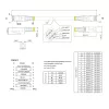StarTech.com 2m CAT6a Ethernet kabelis - 10 Gigabit ekranēts RJ45 100W PoE pagarinātājs - 10GbE STP tīkla kabelis ar sprieguma atslogotāju - Aqua individuāli testēts / vadi UL sertificēti / TIA
