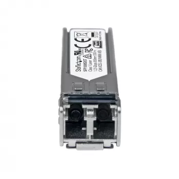 StarTech.com SFP modulis 1000BASE-SX, MSA saderīgs, 1 GbE, daudzmodu šķiedra, LC, 550 m, 850 nm, DDM