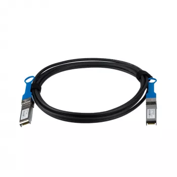 StarTech.com HPE J9283B saderīgs 3m 10G SFP+ uz SFP+ tiešās pieslēguma Twinax kabelis - 10GbE SFP+ vara DAC 10 Gbps zema enerģijas patēriņa pasīvs Mini GBIC/uztvērēja modulis DAC Firepower 1040 2930F