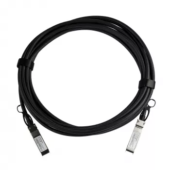 StarTech.com MSA saderīgs 5m 10G SFP+ tiešās pievienošanas Twinax kabelis - 10 GbE SFP+ vara DAC 10 Gbps zema enerģijas pasīvs raiduztvērēja modulis