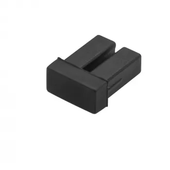 StarTech.com LC SFP putekļu vāciņi – 10 iepakojumā, LC, gumija, melns, tīkla slēdzis, 18 mm, 15 mm