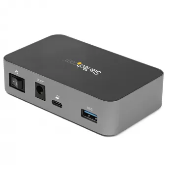 StarTech.com 4-portu USB-C centrmezgls 10 Gbps - 3x USB-A un 1x USB-C - ar barošanu