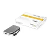 StarTech.com USB-C daudzportu video adapteris ar HDMI, VGA, Mini DisplayPort vai DVI - USB Type-C monitora adapteris uz HDMI 2.0 vai mDP 1.2 (4K 60Hz) - VGA vai DVI (1080p) - Kosmosa pelēks alumīnijs