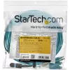 StarTech.com 10m MTP(F)/PC uz 4x LC/PC Dupleksa sadales OM3 daudzmodu optiskā šķiedra, OFNP plēnuma kabelis, 40G tīkliem, zems ievietošanas zudums