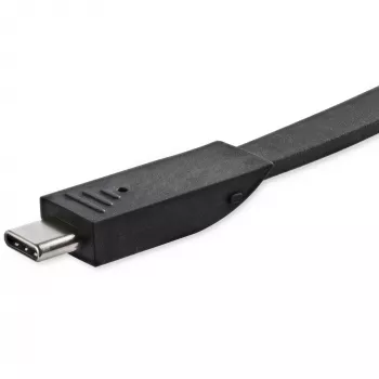 StarTech.com USB-C Multiport Adapter - Pārnēsājams USB-C doks ar 4K HDMI - 100W PD 3.0 caurlaide, 1x USB-A, 1x USB-C, GbE - Thunderbolt 3 un USB Type-C ceļojumu doks - Mac un Windows