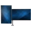 StarTech.com Divu Monitoru Piestiprināšanas Kronšteins - Premium Artikulējošs Monitora Kronšteins - līdz 30 collu VESA Displejiem - Augstuma Regulējams - Rotācija/Sasvēršana/Pagriešana - Skava/Caurums - Sudrabs