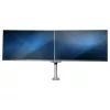 StarTech.com Divu Monitoru Piestiprināšanas Kronšteins - Premium Artikulējošs Monitora Kronšteins - līdz 30 collu VESA Displejiem - Augstuma Regulējams - Rotācija/Sasvēršana/Pagriešana - Skava/Caurums - Sudrabs