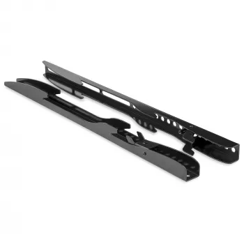 StarTech.com pilnas kustības TV sienas stiprinājums - smagās slodzes grozāms kronšteins 32 inch līdz 75 inch (75 kg) VESA displejiem - universāls regulējams slīpums/pagrieziens plakanā ekrāna roka - sudrabs