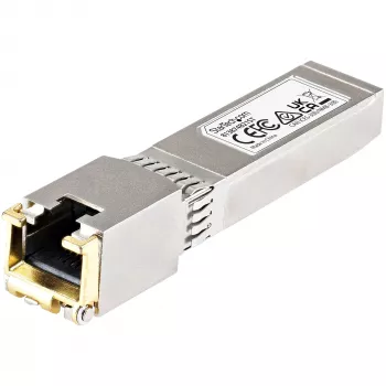 StarTech.com SFP+ modulis saderīgs ar HPE 813874-B21 - 10GBASE-T, SFP uz RJ45 Cat6/Cat5e, 10GE, RJ-45, 30 m, HPE BladeSystem, c-Class