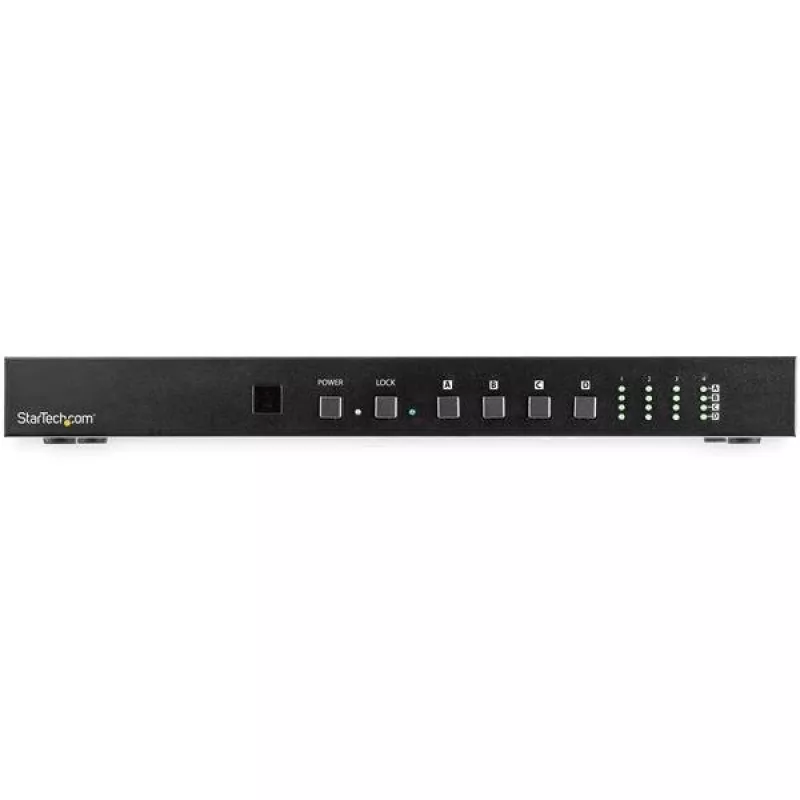 StarTech.com 4x4 HDMI matricu slēdzis ar audio un Ethernet vadību - 4K 60Hz
