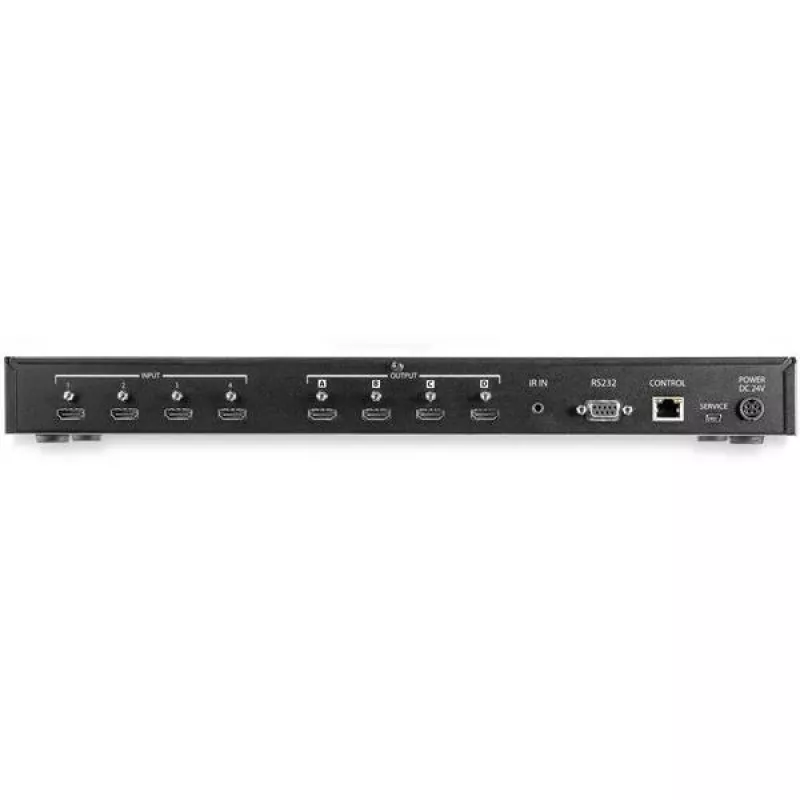 StarTech.com 4x4 HDMI matricu slēdzis ar audio un Ethernet vadību - 4K 60Hz