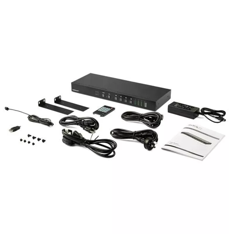 StarTech.com 4x4 HDMI matricu slēdzis ar audio un Ethernet vadību - 4K 60Hz