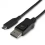StarTech.com USB-C uz DisplayPort 1.4 kabelis 1m - 8K/5K/4K, HBR3/HDR/DSC, 8K 60Hz