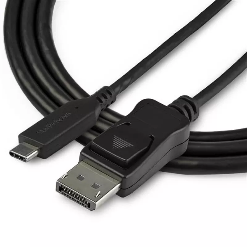 StarTech.com USB-C uz DisplayPort 1.4 kabelis 1m - 8K/5K/4K, HBR3/HDR/DSC, 8K 60Hz