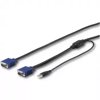 StarTech.com 10 pēdu (3 m) USB KVM kabelis plauktu konsolēm