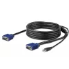StarTech.com 10 pēdu (3 m) USB KVM kabelis plauktu konsolēm