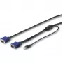 StarTech.com 15 pēdu (4.6 m) USB KVM kabelis plauktu konsolēm