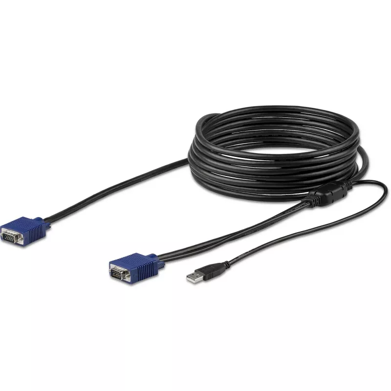 StarTech.com 15 pēdu (4.6 m) USB KVM kabelis plauktu konsolēm