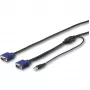 StarTech.com 6 pēdu (1,8 m) USB KVM kabelis plauktu konsolēm