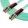 StarTech.com 7m LC/UPC-LC/UPC OM3 daudzmodu optiskās šķiedras kabelis, pilns duplekss 50/125µm, 100G, zems ievietošanas zudums, LSZH