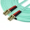 StarTech.com 15m (50ft) LC/UPC-LC/UPC OM3 daudzmodu optiskā šķiedras kabelis, pilns duplekss 50/125µm, 100G, zems ievietošanas zudums, LSZH