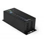 StarTech.com 7-Portu USB 3.0 Centrmezgls ar Barošanas Bloku - Metāla Rūpnieciskais USB-A Centrmezgls ar ESD un 350W Pārsprieguma Aizsardzību - DIN/Siena/Galda Montējams - Ātrdarbīgs USB 3.2 Gen 1 (5Gbps) Centrmezgls - TAA