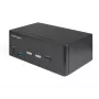 StarTech.com 2 Portu Divu Monitoru HDMI KVM Slēdzis - 4K 60Hz Ultra HD HDR - Galda 4K HDMI 2.0 KVM Slēdzis ar 2 Portu USB 3.0 Hub (5Gbps) un 4x USB 2.0 HID, Audio - Karstā taustiņa pārslēgšana - TAA