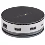 StarTech.com USB-C daudzportu adapteris - USB 3.1 Gen 2 10Gbps Type-C mini doks ar 4K 60Hz HDMI/DisplayPort vai 1080p VGA - 75W PD caurlaide, 3 portu USB centrmezgls, GbE - mobilā dokošanas stacija