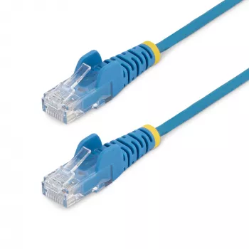 StarTech.com 2,5 m CAT6 kabelis – plāns – RJ45 savienotāji ar aizsargcilpiņu – zils