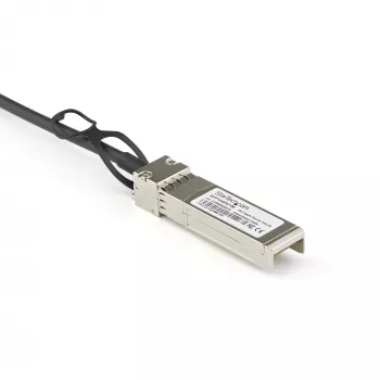 StarTech.com Dell EMC DAC-SFP-10G-2M saderīgs 2m 10G SFP+ tiešā pieslēguma kabelis Twinax - 10GbE SFP+ vara DAC 10 Gbps zema enerģijas patēriņa pasīvs Mini GBIC/uztvērēja modulis DAC