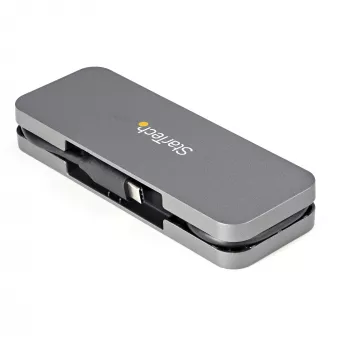 StarTech.com 4 portu USB-C centrmezgls - 4x USB-A - USB 3.2 Gen 1 (5Gbps) - barots no USB - pārnēsājams USB-C uz USB-A adapteris klēpjdatoram - 28,5 cm kabelis ar kabeļa uztīšanu
