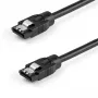 StarTech.com 0,3 m Apaļš SATA kabelis, 0,3 m, SATA III, SATA 7-pin, SATA 7-pin, Tēviņš/Tēviņš, Melns