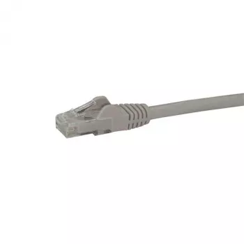 StarTech.com 7,5 m CAT6 Ethernet kabelis - Pelēks CAT 6 Gigabit Ethernet vads - 250 MHz 100 W PoE RJ45 UTP tīkla/spraudņa vads bez aizķeršanās ar sprieguma atslogojumu, individuāli pārbaudīts