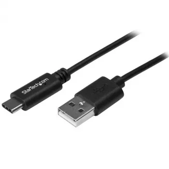 StarTech.com 2 m USB A uz USB C kabelis - 10 komplektā, USB 2.0, 0.48 Gbit/s, melns