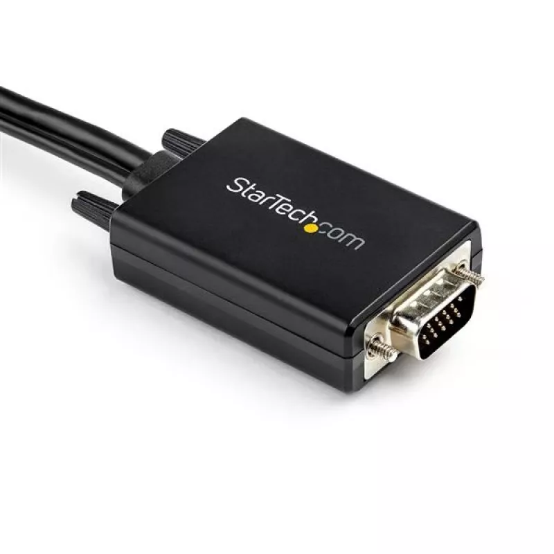 StarTech.com 2m VGA–HDMI pārveidotāja kabelis ar USB audio atbalstu un barošanu - Analogais–digitālais video adapteris VGA datora savienošanai ar HDMI displeju - 1080p vīriešu–vīriešu monitora kabelis