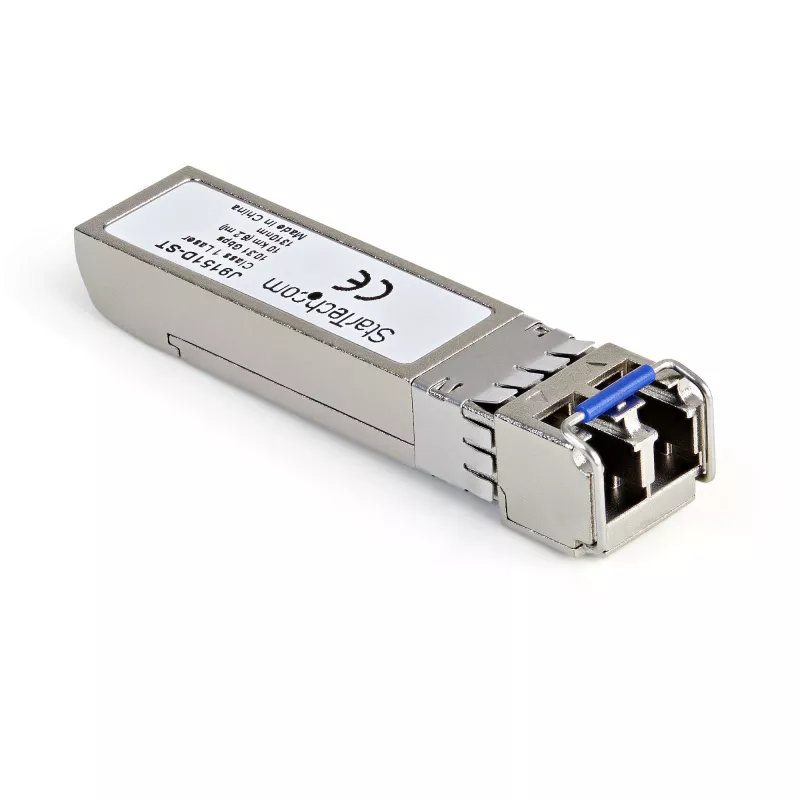 StarTech.com HPE J9151D saderīgs SFP+ modulis - 10GBASE-LR - 10GbE vienmoda šķiedras optikas raiduztvērējs - 10GE Gigabit Ethernet SFP+ - LC 10km - 1310nm - DDM HPE 2540, 2920, 2930M