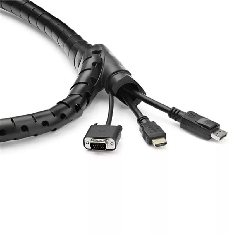 StarTech.com 1.5 m kabeļu pārvalks - spirālveida - 25 mm diametrs