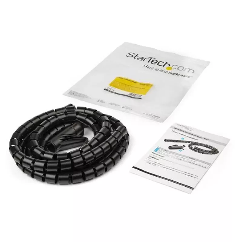 StarTech.com 1.5 m kabeļu pārvalks - spirālveida - 25 mm diametrs