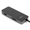 StarTech.com USB 3.0 uz HDMI un VGA adapteris - 4K/1080p USB Type-A divu monitoru daudzportu adapteris - ārējā video karte vairākiem ekrāniem