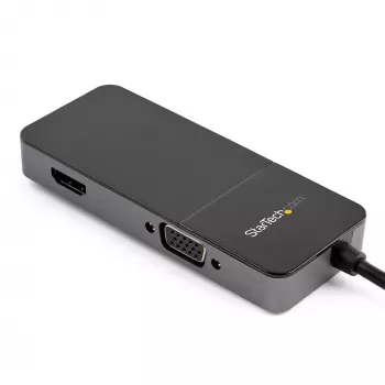 StarTech.com USB 3.0 uz HDMI un VGA adapteris - 4K/1080p USB Type-A divu monitoru daudzportu adapteris - ārējā video karte vairākiem ekrāniem