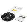 StarTech.com 2.5 m kabeļu pārvalka spirālveida uzmava - 25 mm diametrs